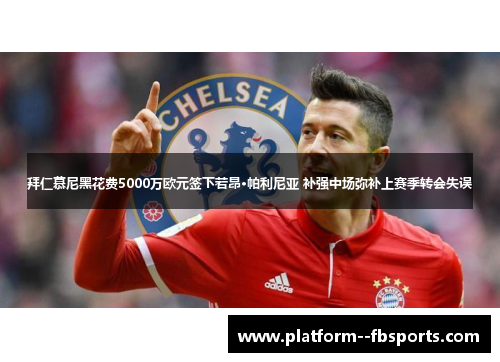 拜仁慕尼黑花费5000万欧元签下若昂·帕利尼亚 补强中场弥补上赛季转会失误